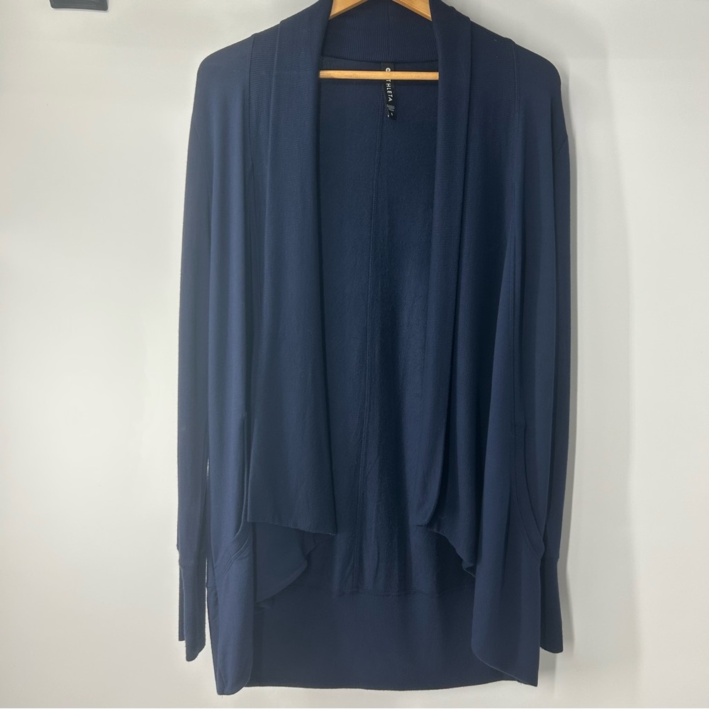 Athleta Midnight Blue Open Cardigan